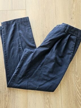 Men’s Dockers Individual Fit Navy Chino Dress Pants 32x30